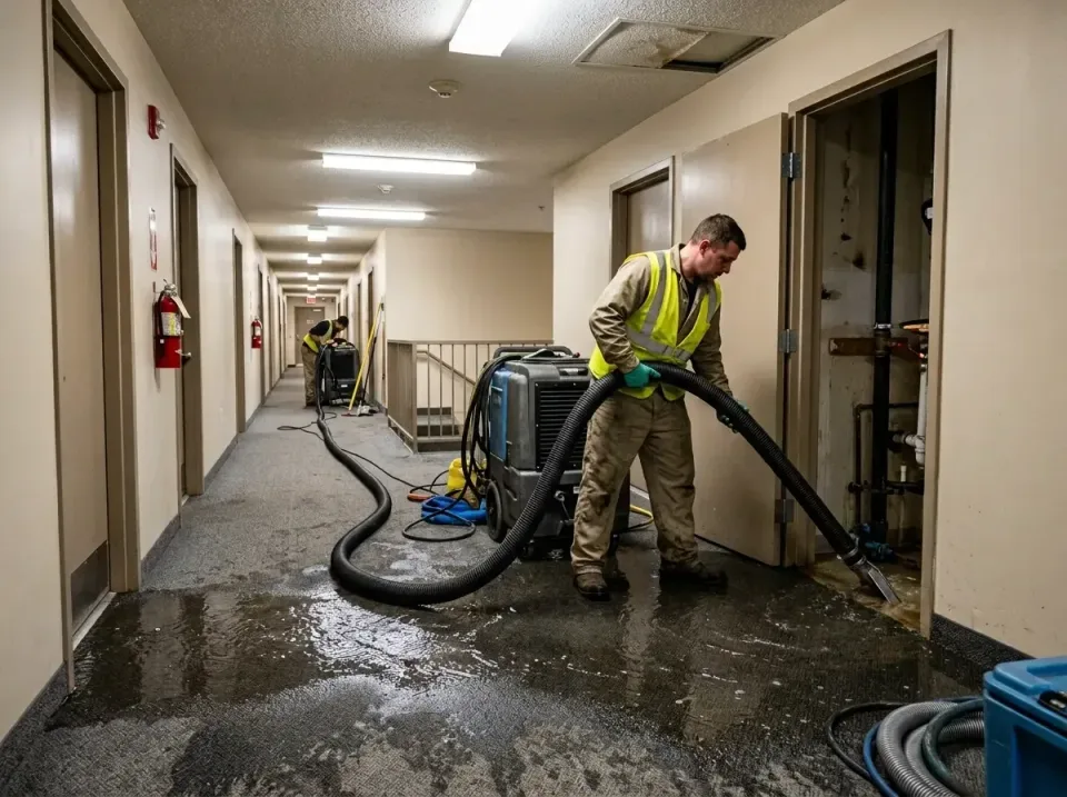 multi-unit-apartment-hallway-f-005 — frequently asked questions, Emergency Burst Pipe Water Extraction & Removal in Marlow H…